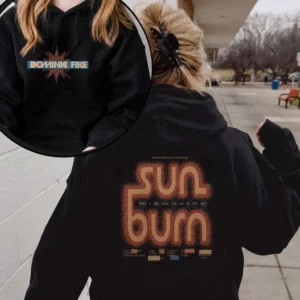 Dominic Sunburn logo Hoodie