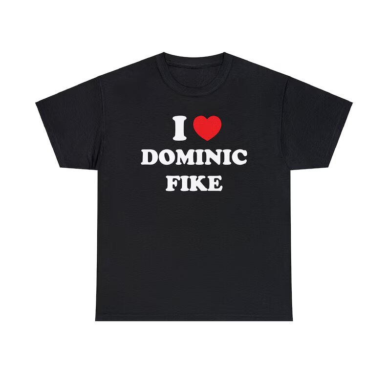 I love Dominic Fike Unisex Heavy Cotton Tee